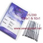 DNx1 92×1 25/200 heave duty sewing needles for bag closing machine Dotec